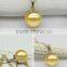 Wholesale pearl pendant 11-12mm perfect round14k gold love sea pearl pendant