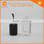 With Black Cap Empty Square Tube Shape Nail Polish glass bottle