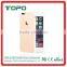 For iphone 7 plus Style Candy Color PC+TPU frosted Soft Clear Transparent Bumper cell phone case back covers