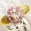 MYLOVE Beautiful Fabric Flower Pearl Barrette for Women Wholesale