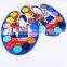 12 Assorted Colors Watercolor Cakes 12-colors, 12 Paint Tablets with Palette & a Brush