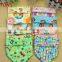 China Good and Cheap Fashion Animal Cartoon Printing Cotton Baby Triangle Bibs Bandana
