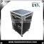 Drawer Flight Case with Side Desk and Casters, 4 Drawers