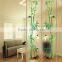 coforful flower design door glass