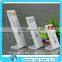 New custom products acrylic lasering necklace holder display, free standing display for showcase