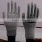 13 gauge pu coated anti cutting gloves/cut resistant glove