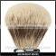 HQ Silvertip badger hair knot shaving brush, beautiful ivory shaving brush