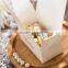 Custom castle design wedding favor box