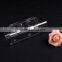 Unique design, tubular glass candlestick, home decoration, elegant noble candlestick