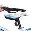 Basecamp Mountain Road Bicycle Front prolong Saddle BMX Hollow Saddle MTB Seat Bike Equipment Imitation Leather