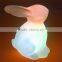 rechargeable decorative small Bunny Night light for children