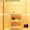 New design plastic save space storage trolley and storage organizer