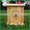 top quality cheap solid wood cremation urn for dog pet