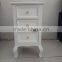 UEnjoy Shabby Chic Pair of Bedside Table Unit Wooden Cabinet 2 Drawers Nightstand Bedroom