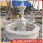 Marble outdoor antique big swan water fountains NTMF-S033Y