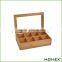 Bamboo 8 compartment Rectangular Tea Box/Homex_Factory