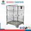 Stacking logistics wiremesh storage mesh container metal pallet cage