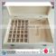 High Quality Fuctional Double lattice Wooden Oil Storage Box