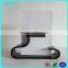 KM-VP83 Unique S Shape Servicing Crooked Perspex Poster Frame with Clear Color