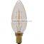 E27 Edison C35 twist filament light bulb