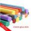 color glue stick Adhesive Sticks For Hot Melt Gun Car Audio Craft transparent glue gun colors