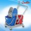 Down-press Double Mop Bucket Wringer Trolley For Home/Hotel