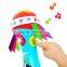Dongguan ICTI GSV Factory Plastic Battery Operated Electronic Wireless Cartoon Microphone Toys/ Music Instrument Toys For Kids
