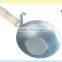 wooden handle carbon steel cement putty bowl