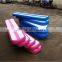 High Quality DWF Pink Or Blue Color Inflatable Air Mat / Inflatable Air Gymnastics Balance Beam For Sale