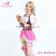 Germany Oktoberfest Lovely Pink Dirndl Dress Wholesale