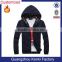 Wholesale mens plain black varsity jackets