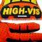 Seibertron High-vis Waterproof style impact protection work glove en388 Hi Vis Palm working mechanical gloves