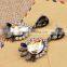 handmade colorful mix bling crystal rhinestone pendant earrings new designs crystal stud earrings for young lady