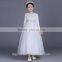 2017 long communion dress celebrity dress white evening dress long sleeve