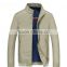 Men's High Quality Solid Color Casual Bomber Jacket With Stand Collar