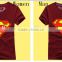 New Cheap Wholesale pure cotton printed t shirt for couples