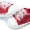 2016 Top selling cotton baby shoes beautiful for grils canvas shoes