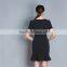 OEM Summer Pencil Elegant Airline Stewardess Uniform Fish Tail Career Dress