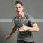 Top Quality Best Short Sleeve Plain Round Neck Fitness Athletic T-Shirts Polyester