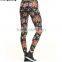 Hot sale fashion all over printing women fitness leggings