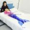 sleeping bag Mermaid tail flannel blanket