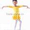 Child Kids Spandex Long Sleeve Latin Dance Dress Girls Fancy Dance Stage Costumes Performance Dress