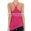 Bodybuilding women gym sports tank top wholesale custom active padded yoga tops