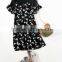 New Fashion Ladies Latest Design Women Elegant Floral Dress Girls Printed Sexy Mini Dresses