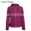201501007032 Black Grape Women's Soft Shell Jacket With Hood