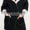 www.xxx.com Italian Fashion Designer Velvet Linted Warm Latest Winter Jackets for Women NT6309