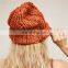 Women's Knitwear Europe And the United States Simple Fashion Wool Hat British Wind Pointed Hat
