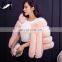 2016 Excellent Quality Hot Sell Genuine Fox Fur New Model Coat / Cheap And Elegant Winter Coats