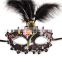 Cheap Price Black Feather Lady Dance African Tribal Masks