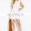 2016 Latest Design White Lace Bodycon Fashion Dress For Women